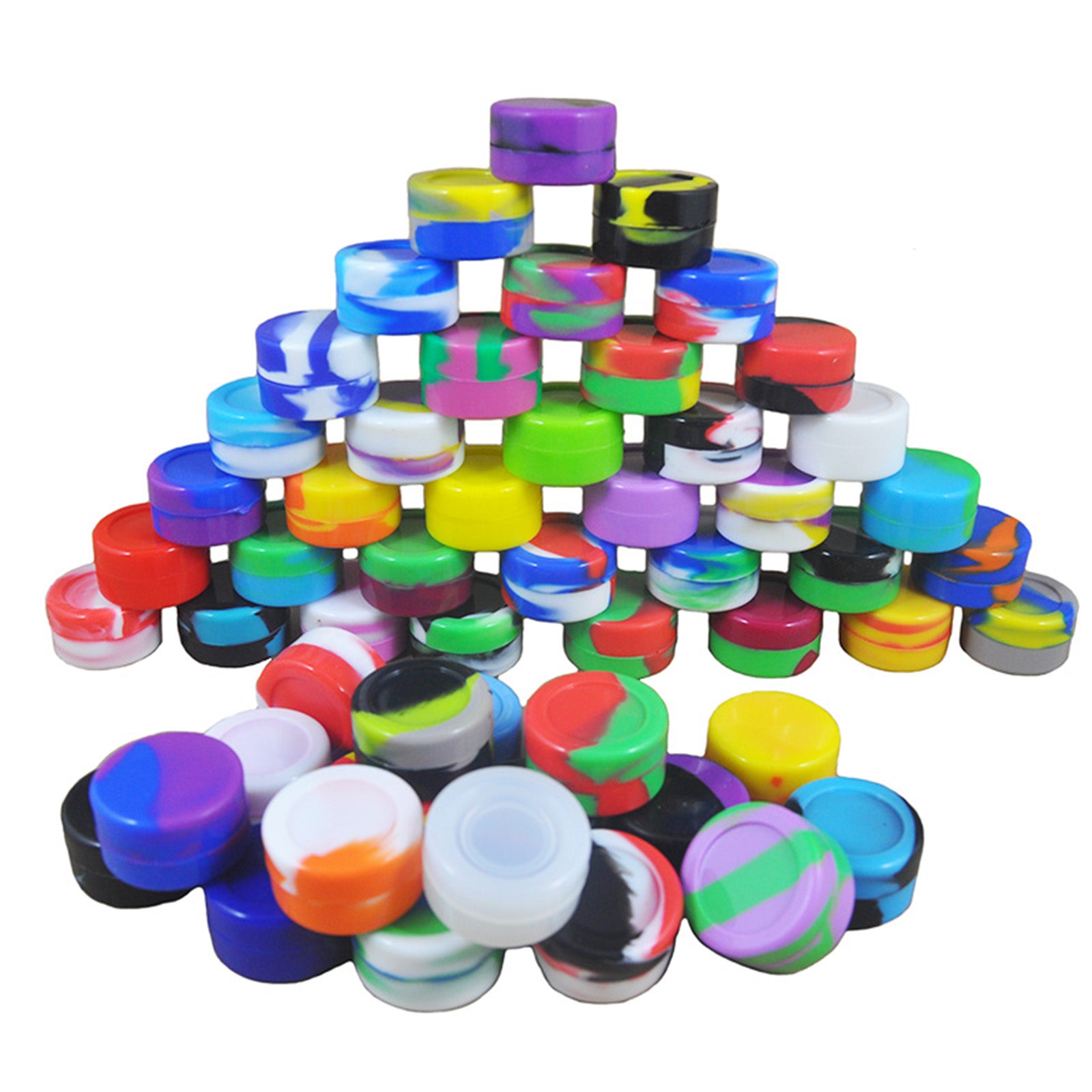 HBM 5ml Silicone Dab Containers – HalfBakedMan